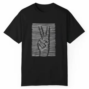 Peace Sign Finger Gesture I Hippie Peace Sign Shirt 1 1