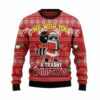 Raccoon We Wish You A Trashy Ugly Christmas Sweater 1 1