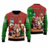 Santa Claus Drunk Merry Xmas Funny Ugly Christmas Sweater 4 6