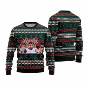 Santa Hockey Ugly Christmas Sweater 4 6