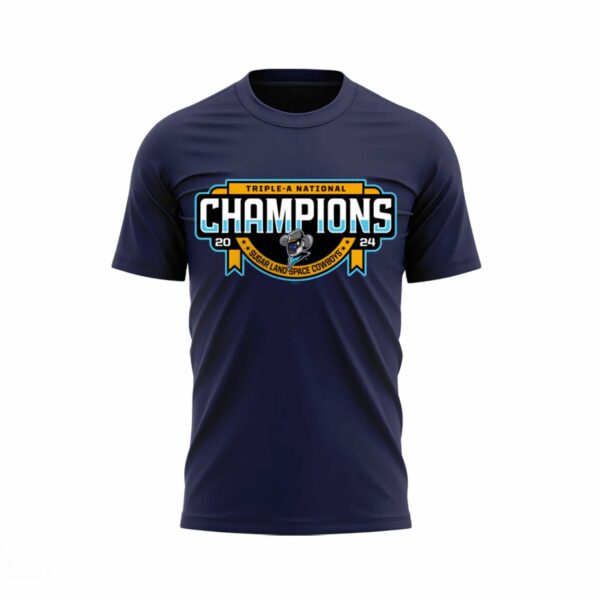 Space Cowboys 2024 TRIPLE A NATIONAL CHAMPIONS Shirt 2