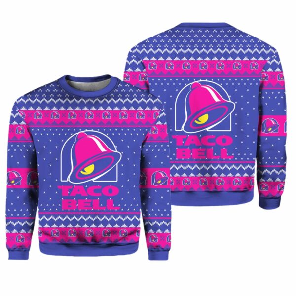 Taco Bell Ugly Christmas Sweater 1 1