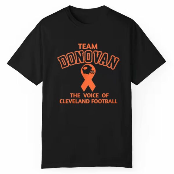 Team Donovan The Voice Of Cleveland Football Shirt 1 1