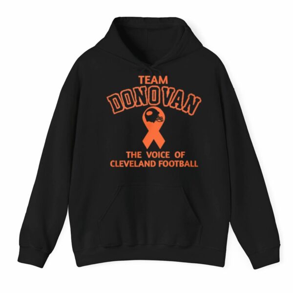 Team Donovan The Voice Of Cleveland Football Shirt 3 1