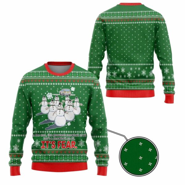 The Greatest Snowball Ugly Christmas Sweater 1 1