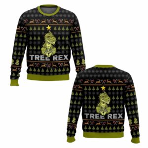 Tree Rex Ugly Christmas Sweater 4 6