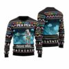 Unicorn Pew Pew Ugly Christmas Sweater 1 1