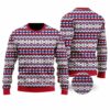 Vintage Knit Style Ugly Christmas Sweater 1 2