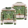 Weed Lit This Year Ugly Christmas Sweater 1 2