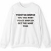 Whoever Brings You The Most Peace Should Get The Most Time Shirt 2 5