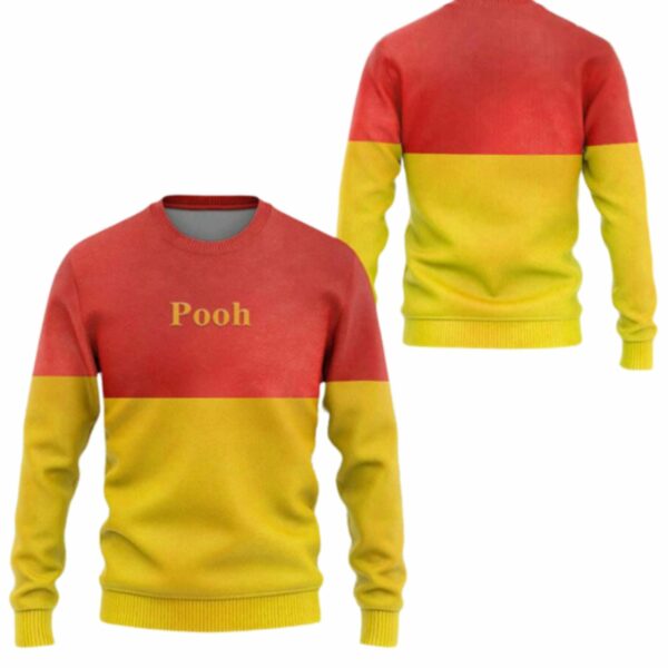 Winnie The Pooh Cosplay Ugly Sweater 1 2