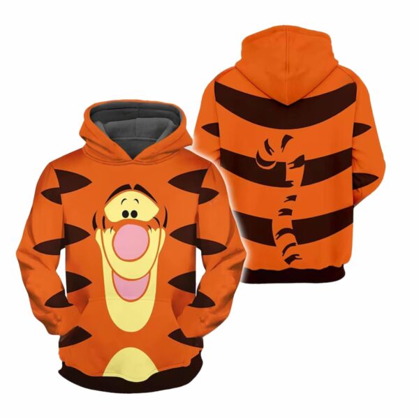 Winnie The Pooh Tigger Halloween Costume Hoodie 1 1